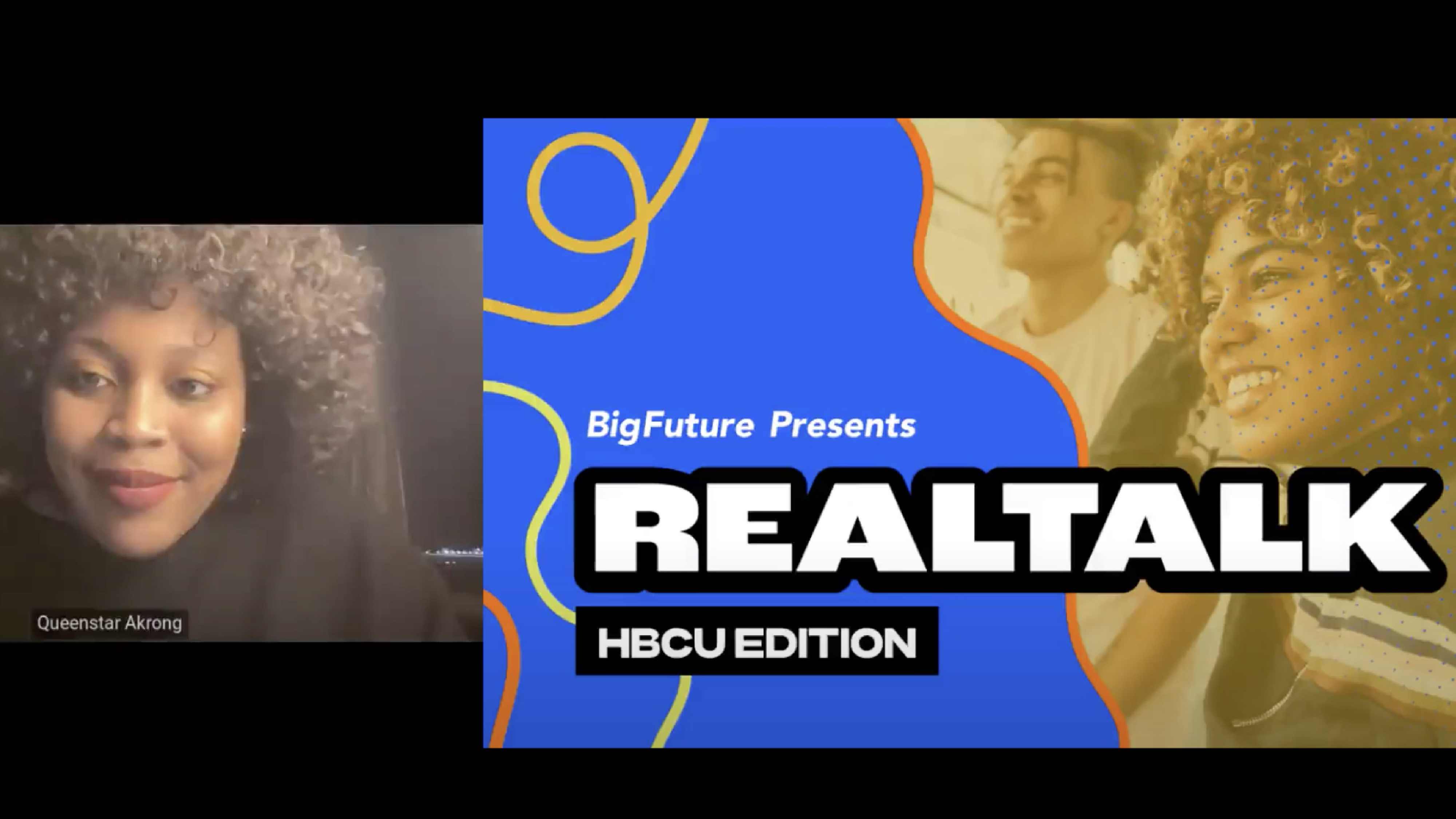 BigFuture presents Real Talk HBCU edition