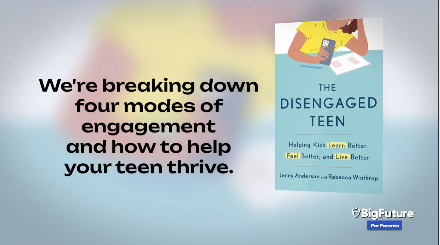 The Disengaged Teen: Expert Strategies for Parents – BigFuture